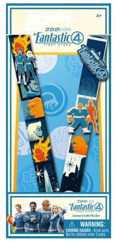 Fantastic Four (Movie) Lanyard & Pins Set