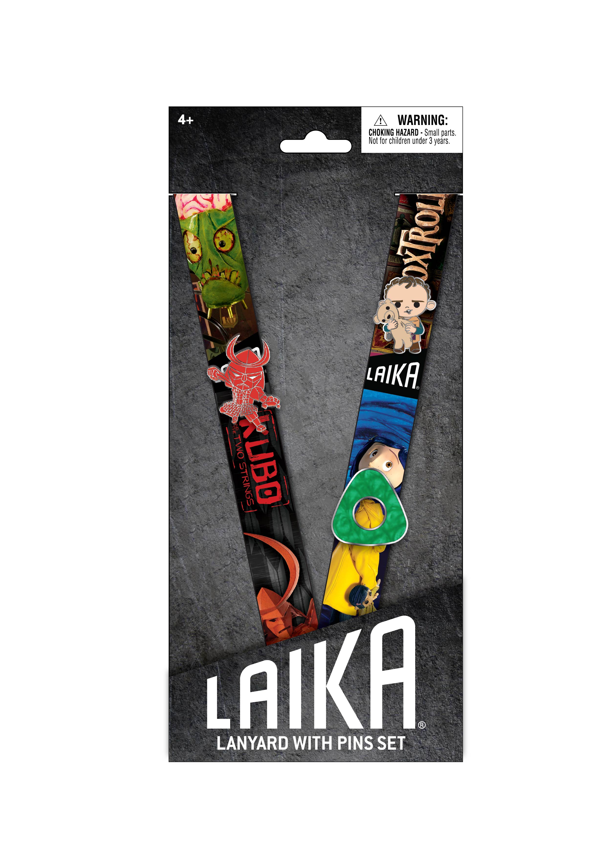 Laika Lanyard & Pins Set
