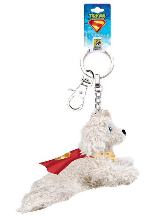 Superman Krypto 6-Inch Plush Keychain