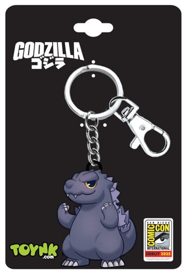Godzilla Chibi Charm Enamel Keychain