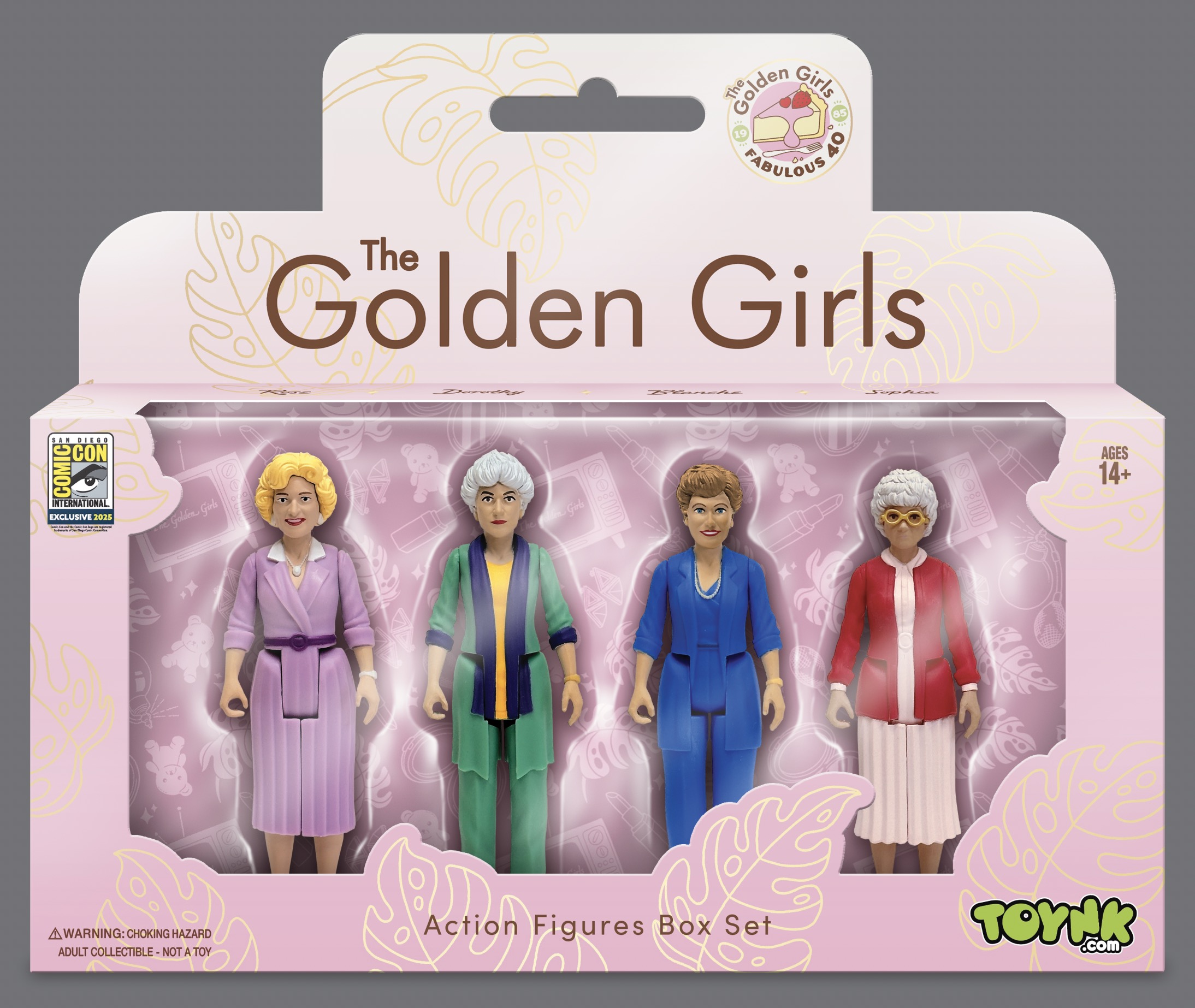 Golden Girls 3 3/4 Inch Retro Figure Box Set