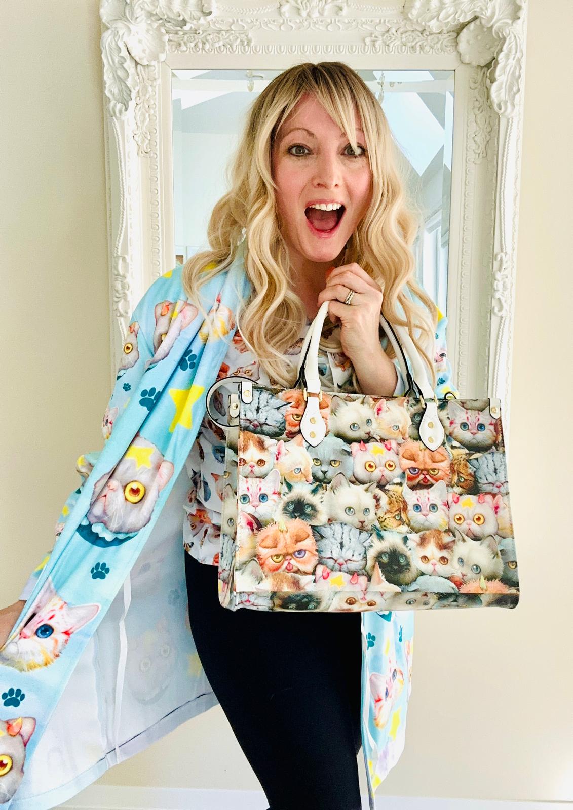 Crazy For Cats Handbag