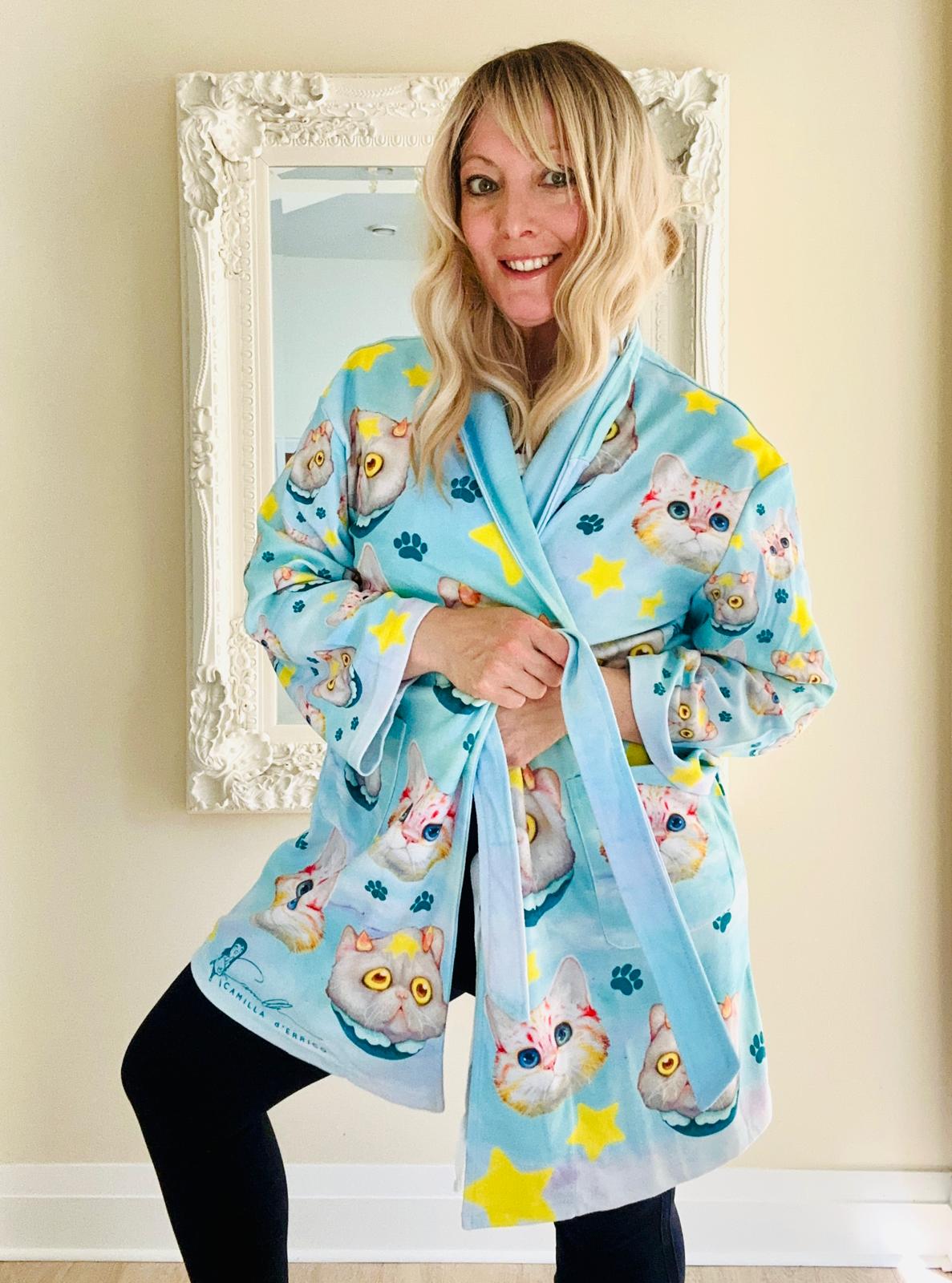 Crazy For Cats Robe
