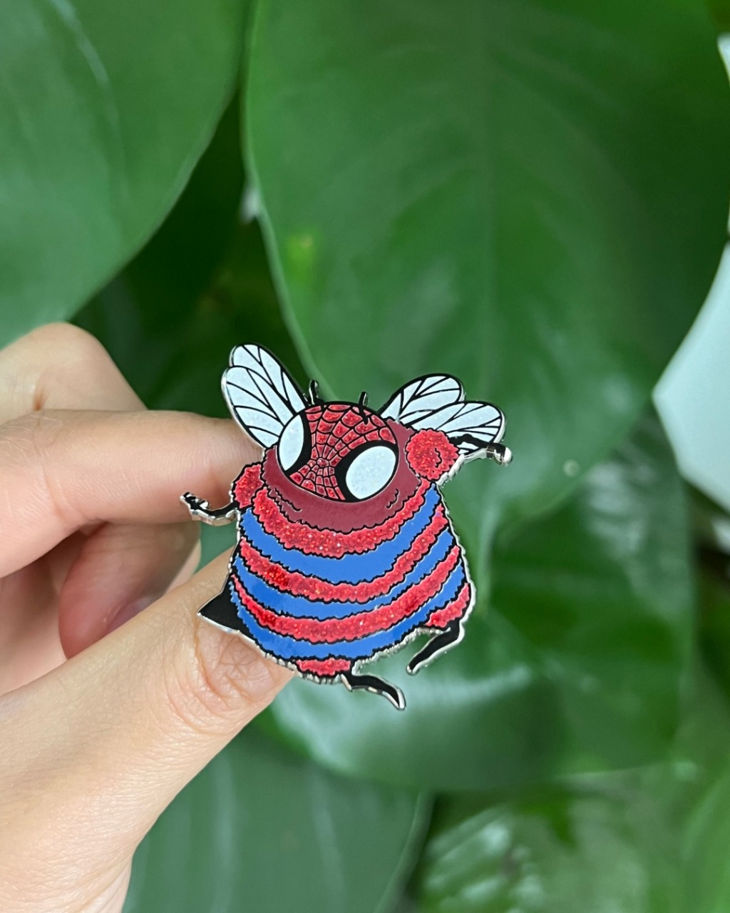 Spider-Bee Hard Enamel Pin