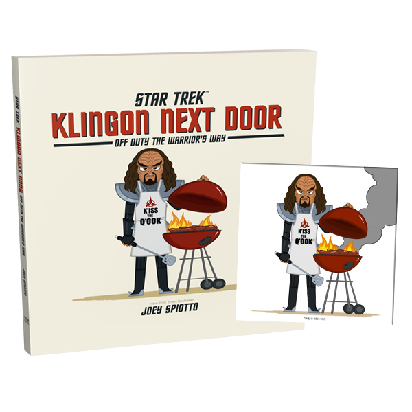 STAR TREK: KLINGON NEXT DOOR WITH FREE ACRYLIC FRIDGE MAGNET!