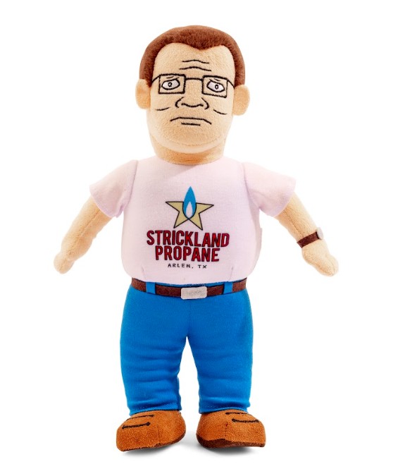 King Of The Hill Hank Hill Logo Tee 12-Inch Plush