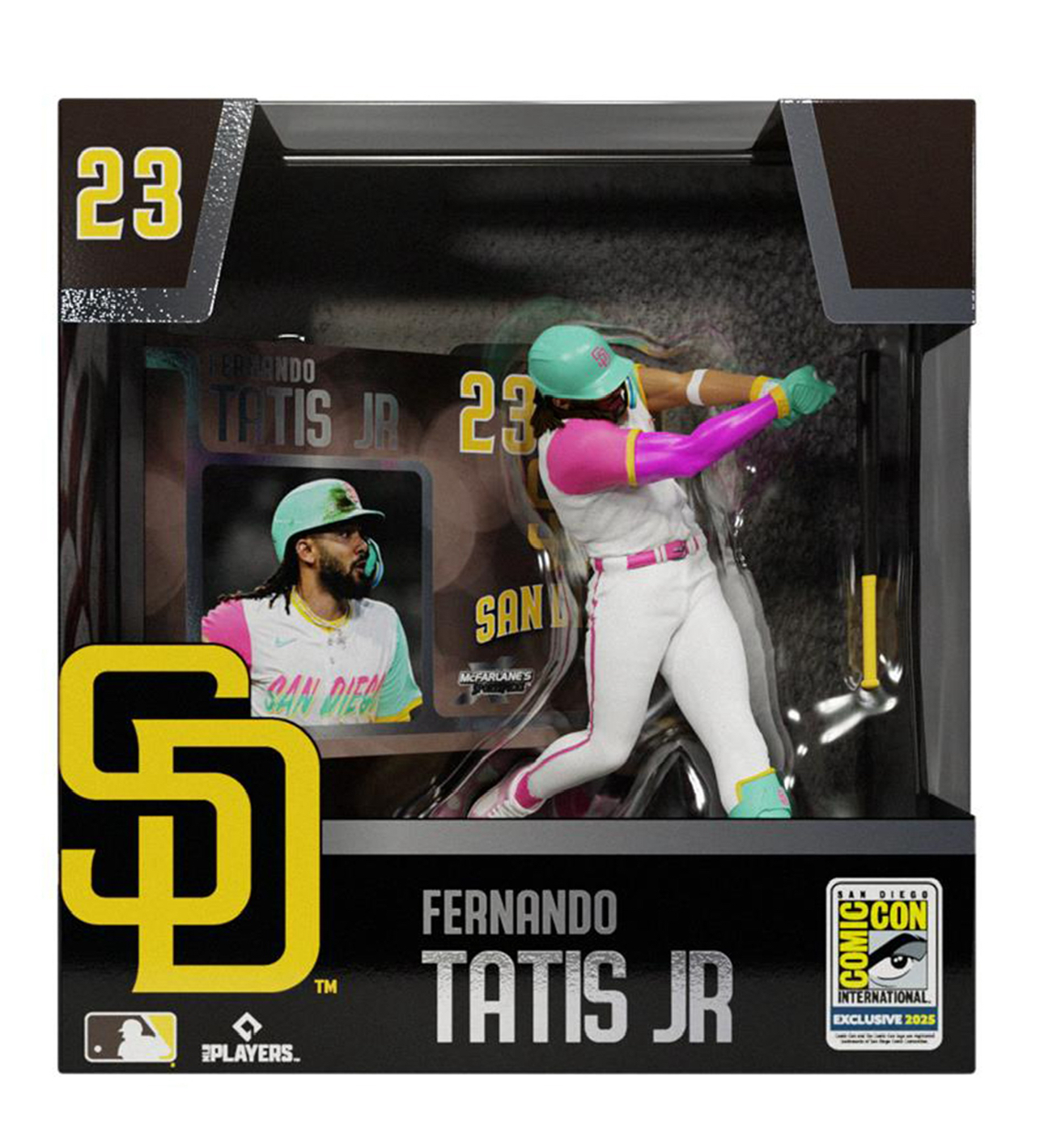 2025 SDCC Exclusive McFarlane Toys - MLB San Diego Padres - Fernando Tatis Jr "City Connect Jersey"