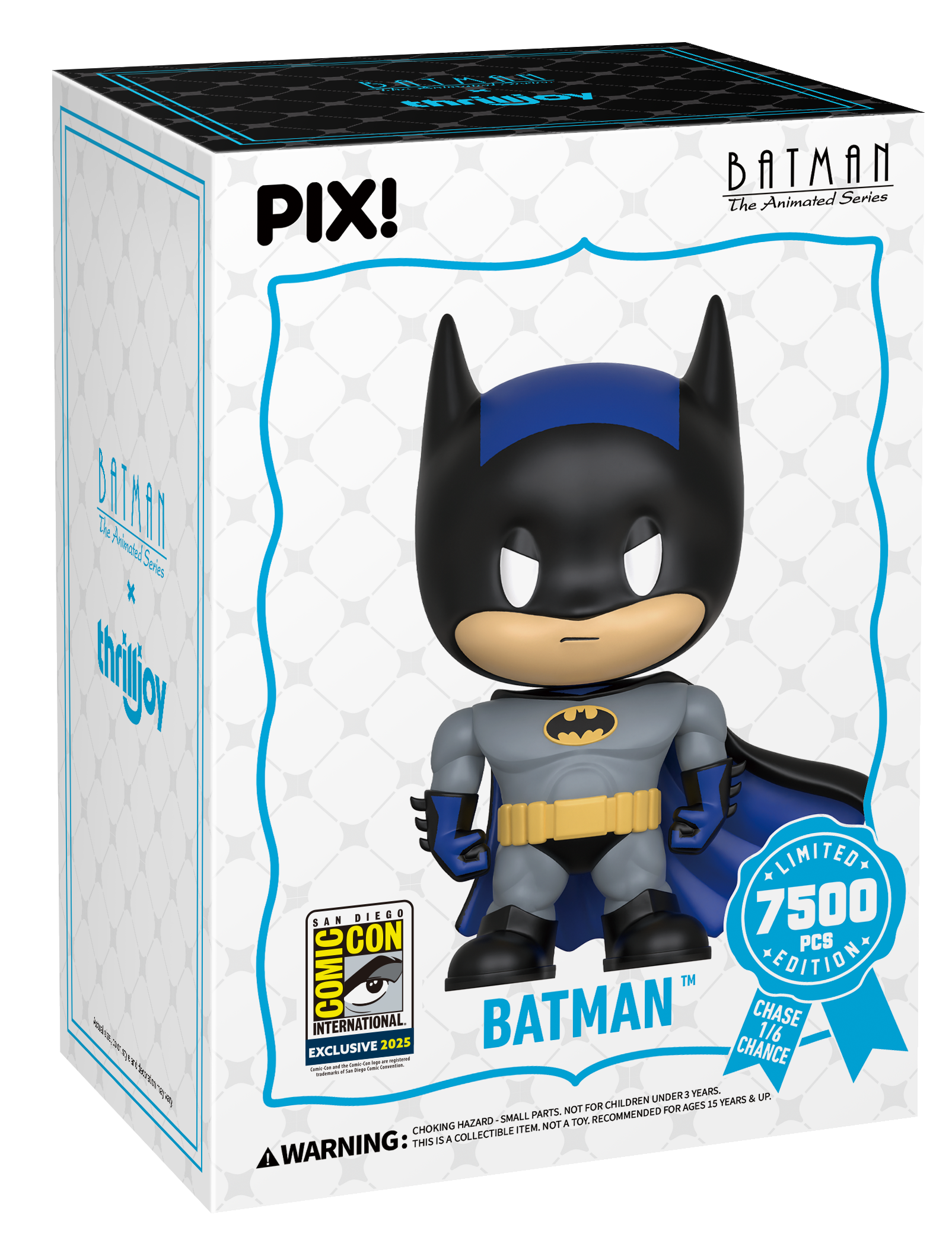 2025 SDCC Exclusive Thrilljoy PIX! D.C. Comics Batman Figure