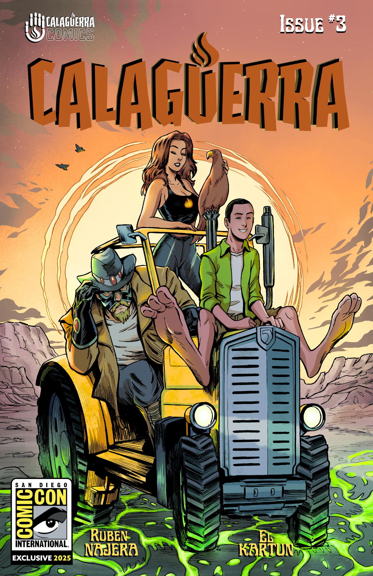 Calaguerra SDCC exclusive comic book