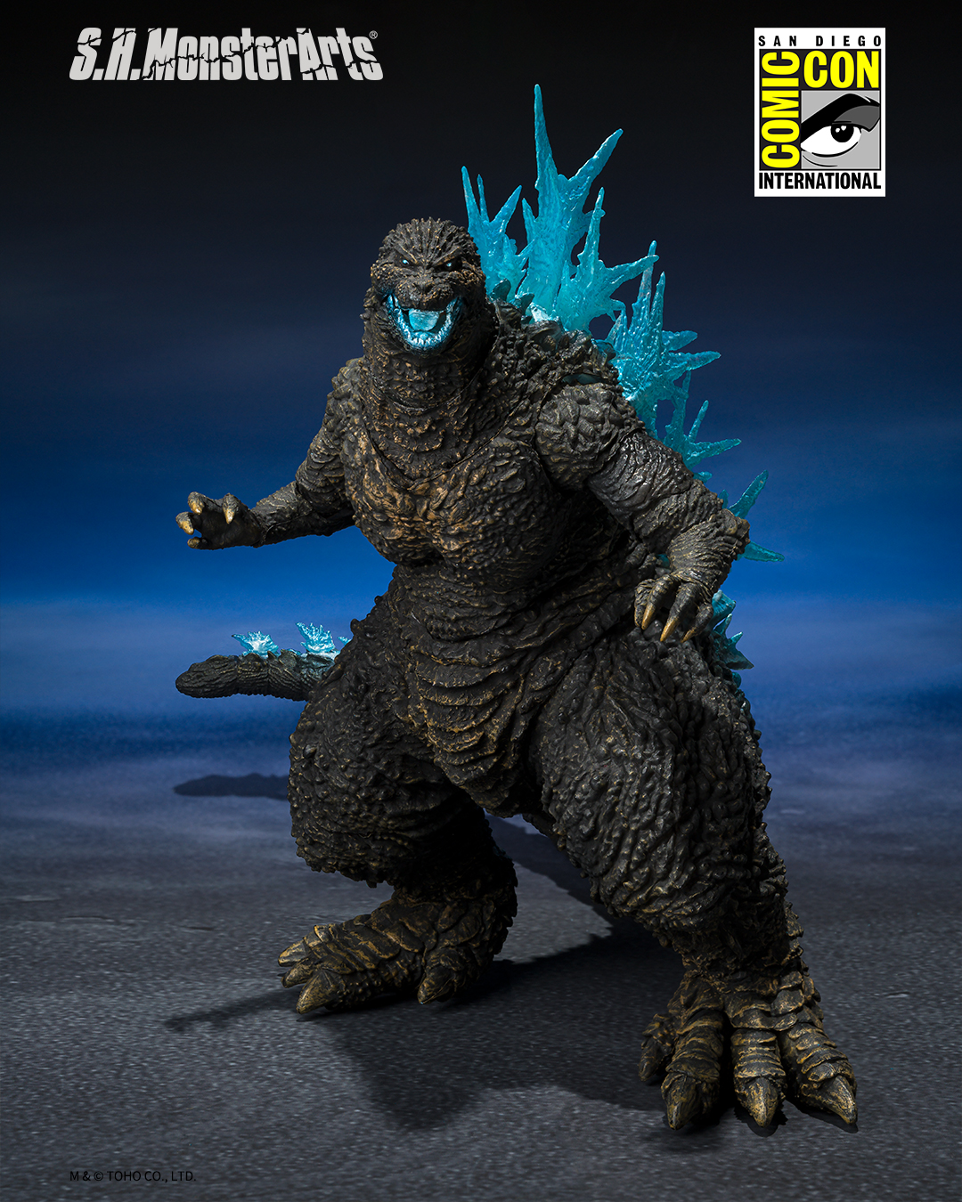 S.H.MonsterArts GODZILLA (2023) -Exclusive Edition- Available at San Diego Comic-Con