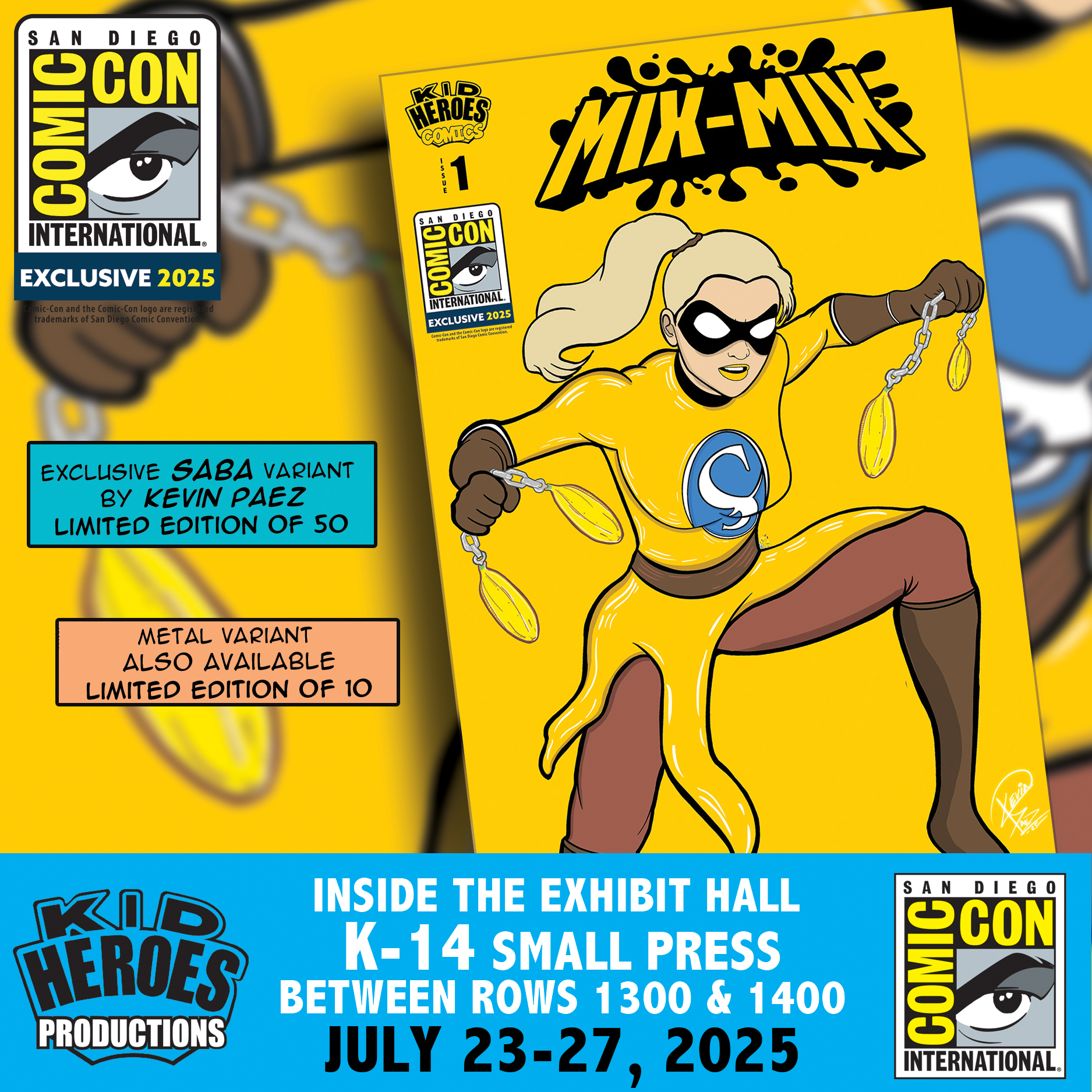 MIX-MIX #1 Kevin Paez SDCC Exclusive LE 50