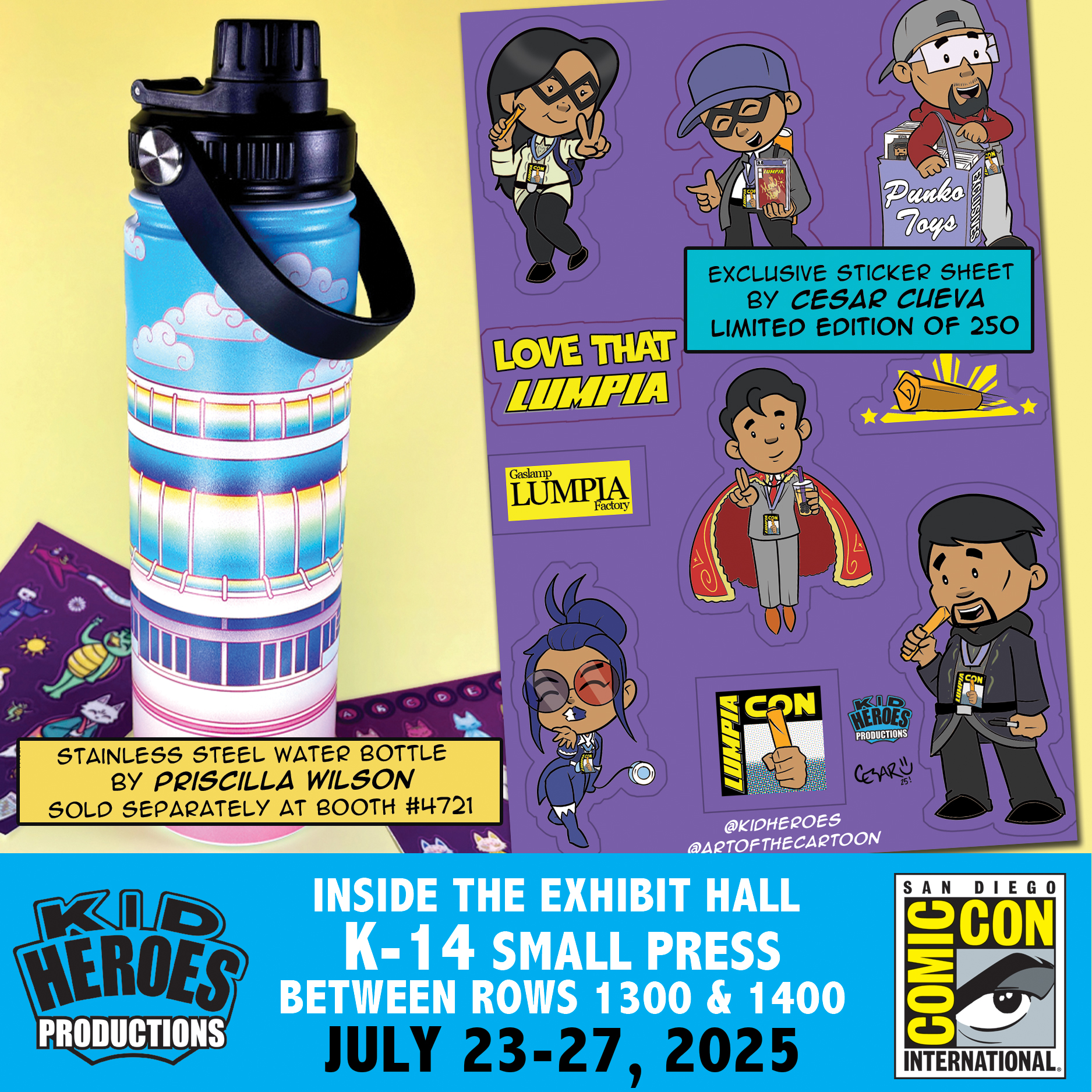 LUMPIA CON STICKER SHEET Exclusive LE 250