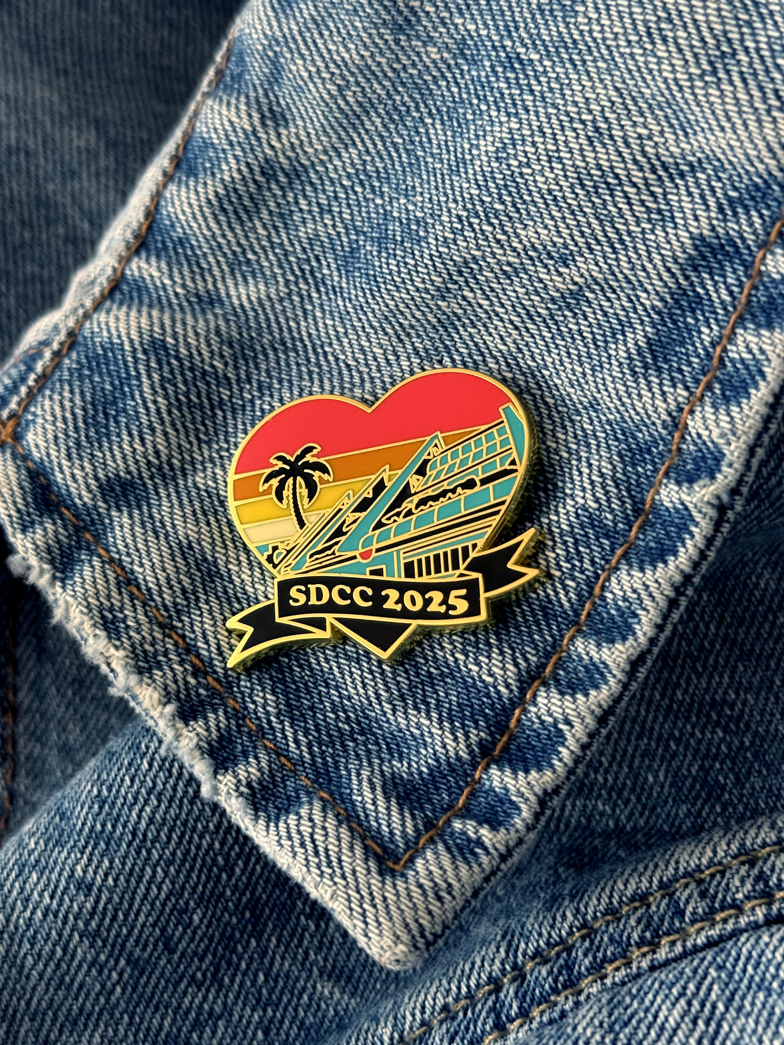 SDCC 2025 Exclusive Enamel Pin