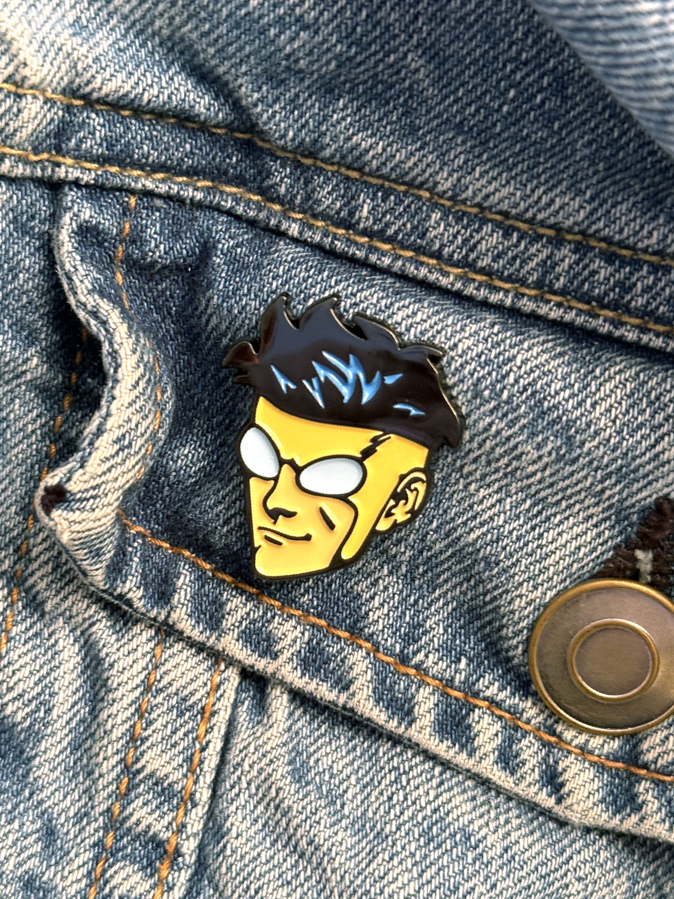 Invincible Enamel Pin
