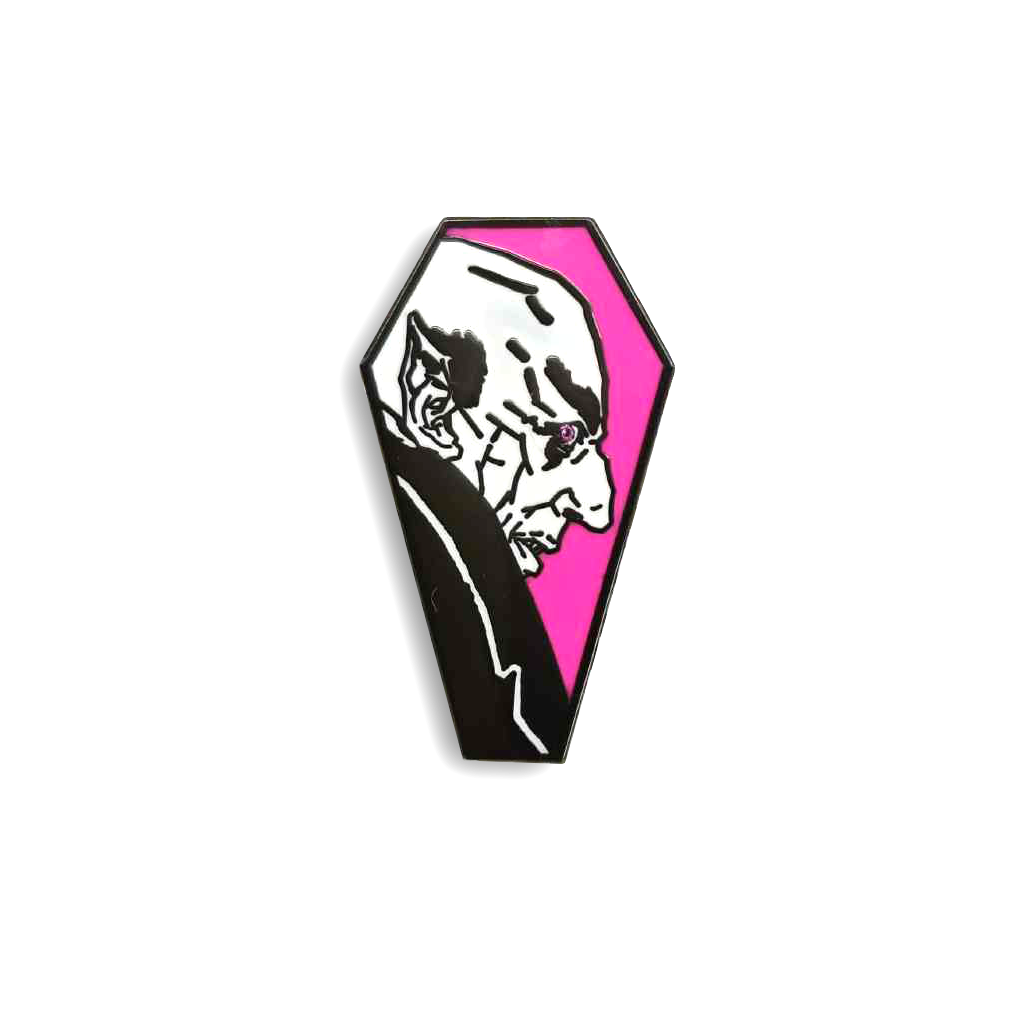 Nosferatu Enamel Pin by Brian Ewing