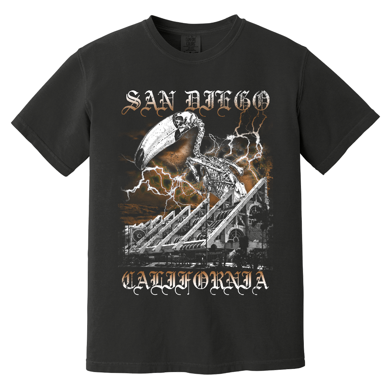 San Diego, CA Metal T-Shirt