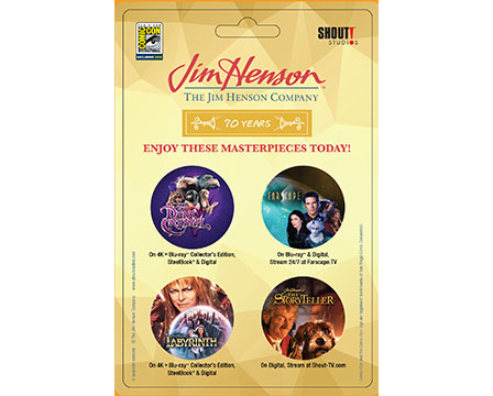 The Jim Henson Co. Button Packs