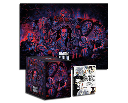 The Mario Bava Collection Limited Deluxe Edition 12-Blu-ray set + LE Poster & Booklet
