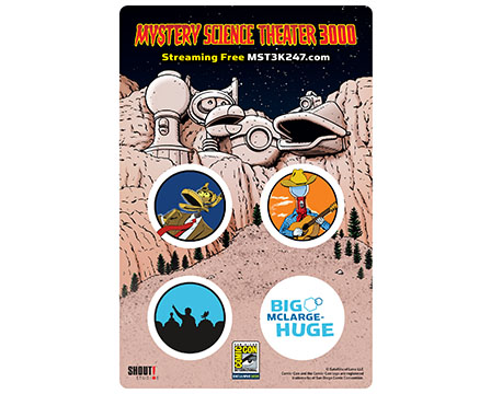 Mystery Science Theater 3000 Button Packs