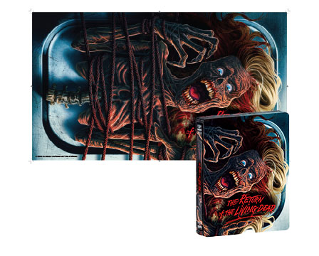 The Return Of The Living Dead Limited Edition SteelBook® 4K UHD/Blu-ray + LE Poster
