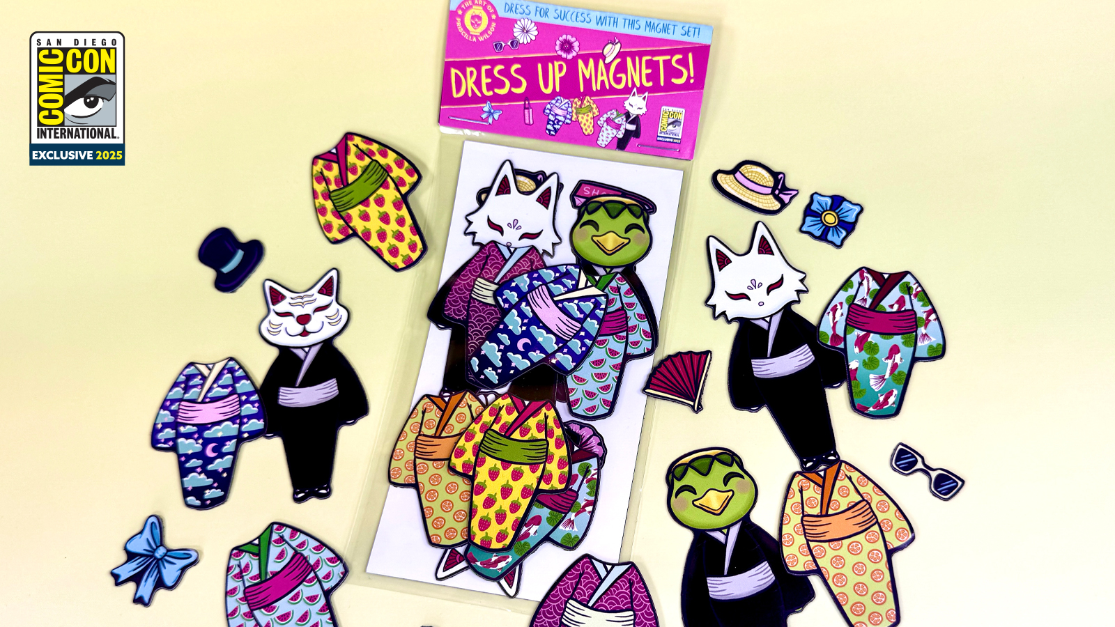 LE 200 Exclusive Dress Up Magnet Set