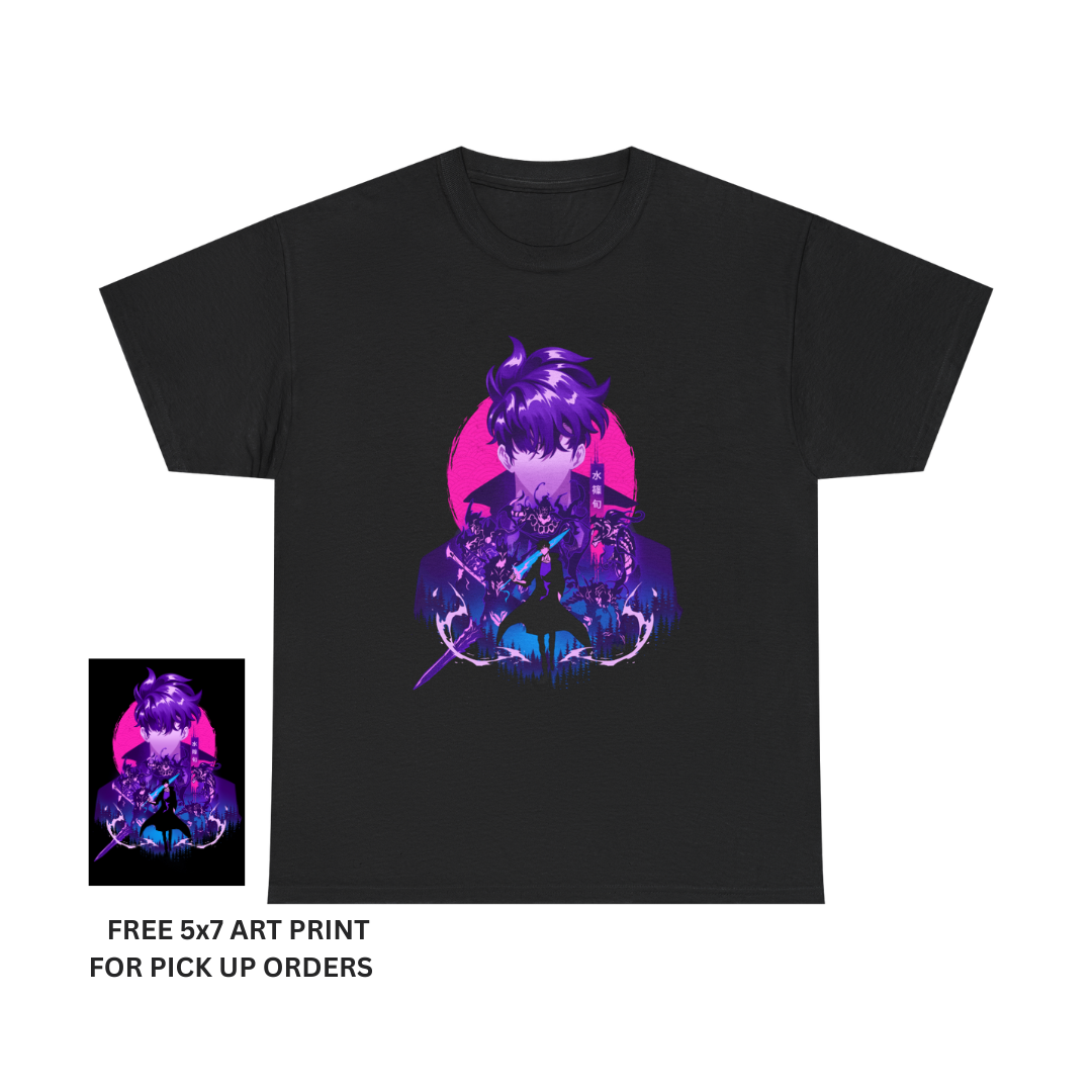 SOLO LEVELING INSPIRED UNISEX T-SHIRT SAN DIEGO 2025 EXCLUSIVE LIMITED TO 50 PCS