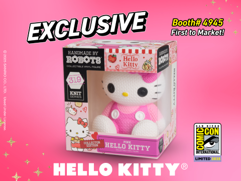 Hello Kitty® x Handmade By Robots Vinyl Figure – First to Market SDCC Exclusive