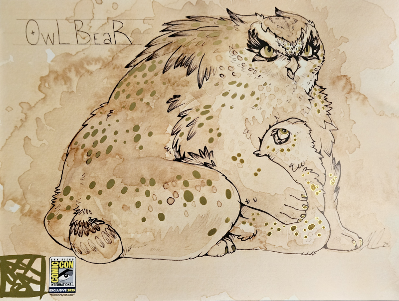 SDCC EXCLUSIVE Alternate Owlbear