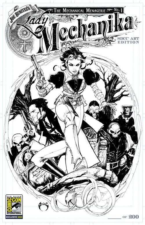Lady Mechanika: The Mechanical Menagerie #1, SDCC Exclusive Art Edition