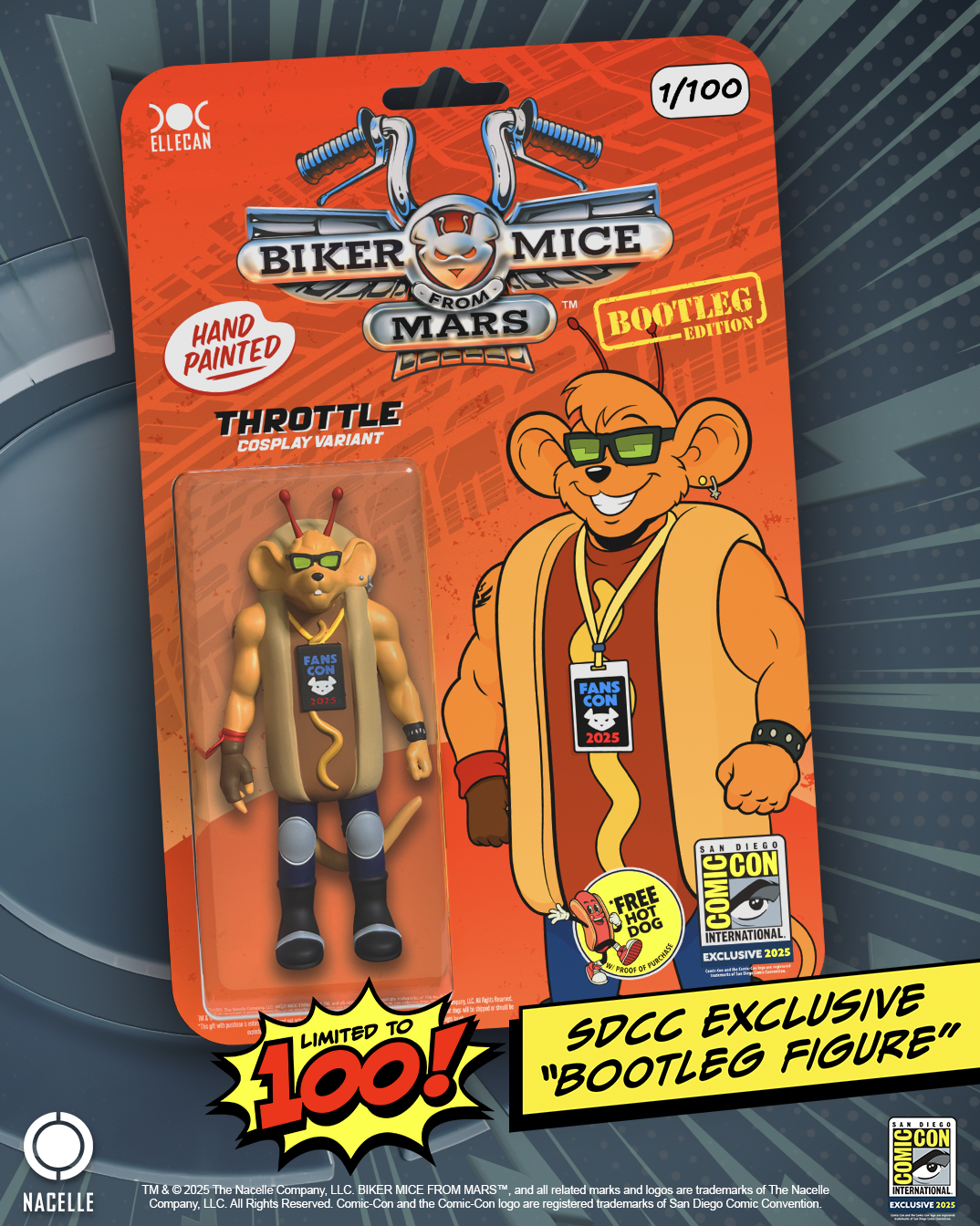 Biker Mice from Mars Bootleg Edition - Throttle