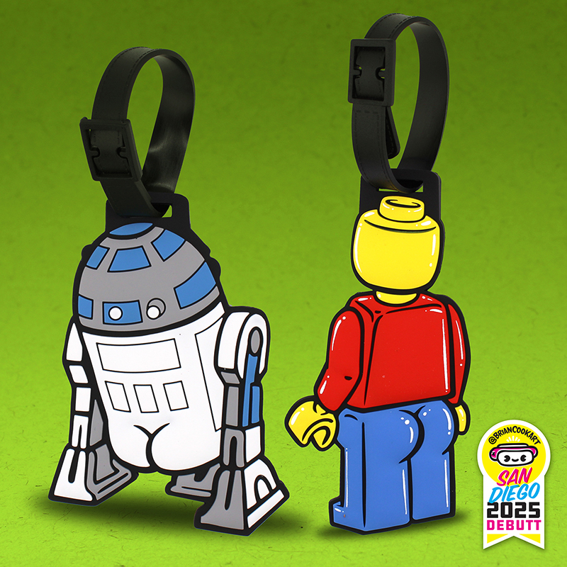 Butts on Things *Debut*  LUGGAGE TAG