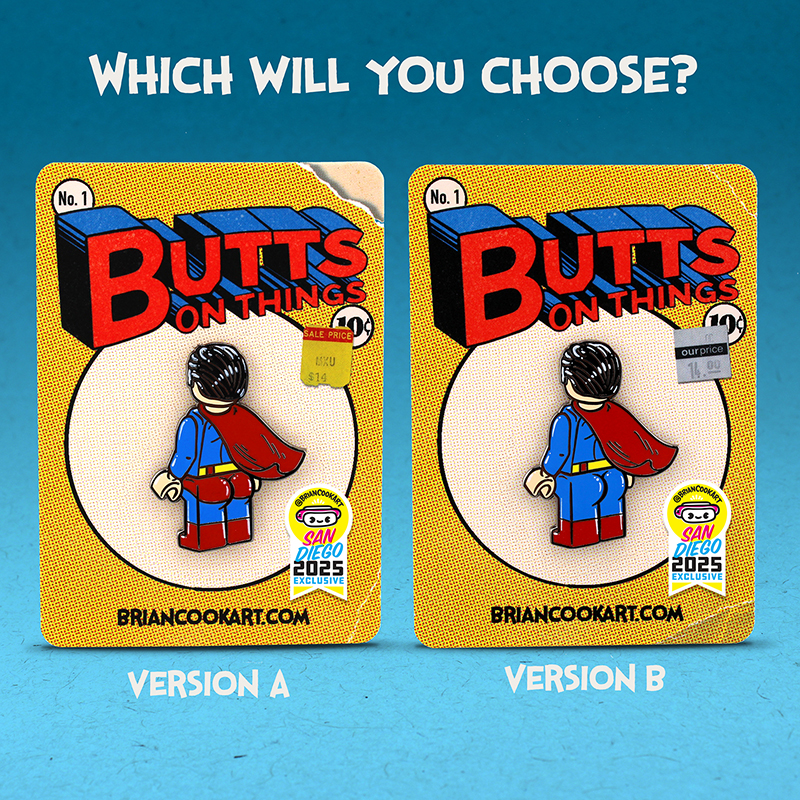 Butts on Things *EXCLUSIVE* Superman
