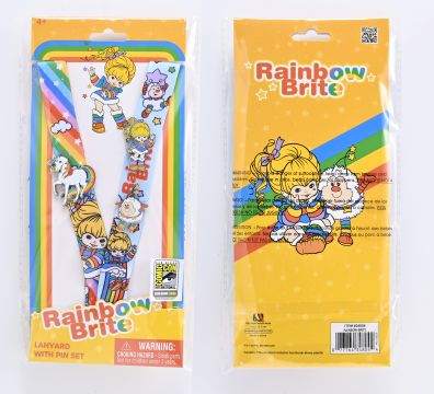Rainbow Brite Lanyard & Pins Set