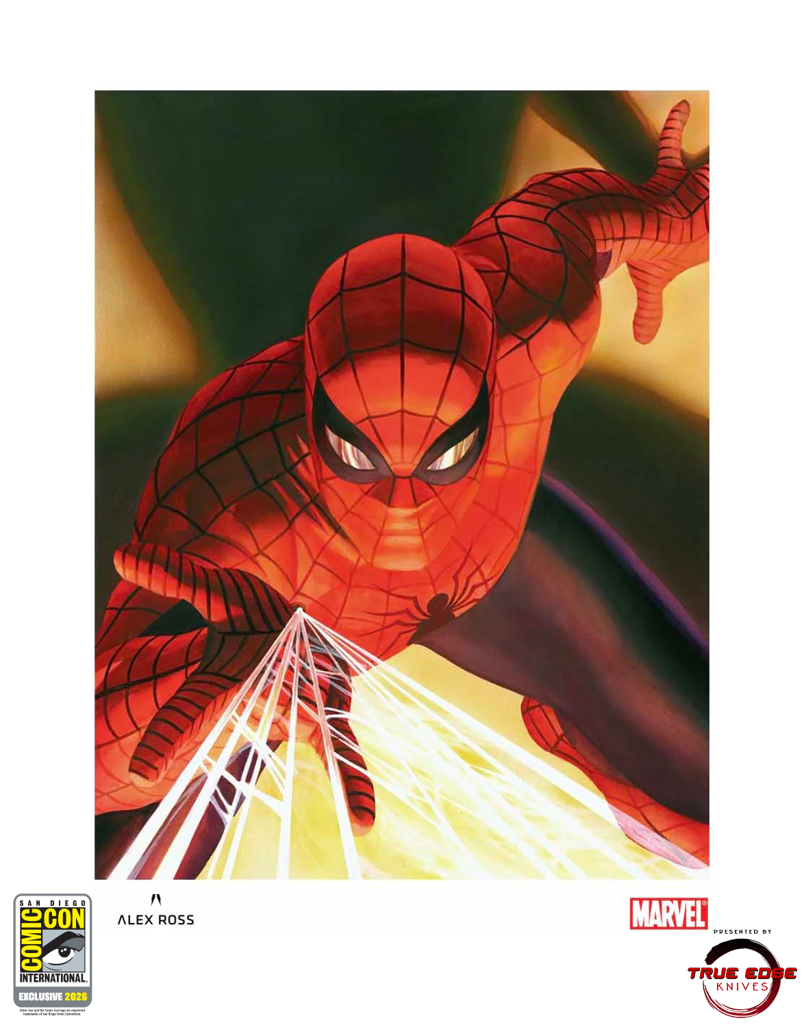 Alex Ross Spider-Man Exclusive Print