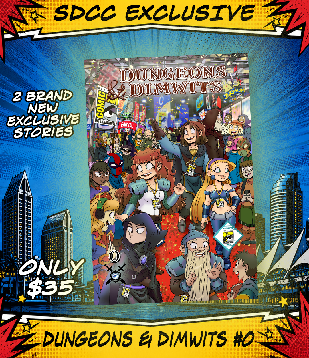 SDCC Exclusive: Dungeons & Dimwits #0