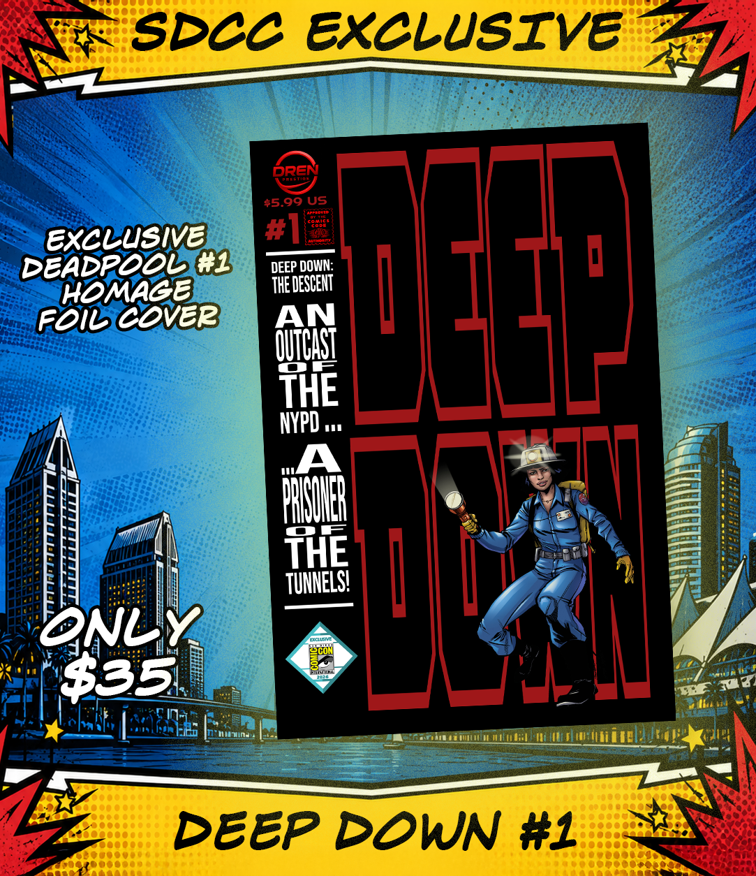 SDCC Exclusive: Deep Down #1 Preview