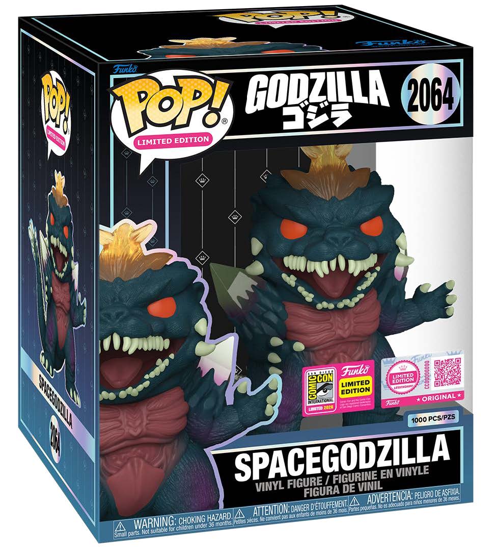 2026 SDCC Exclusive Funko Pop Super Legendary L.E. Godzilla Space Godzilla