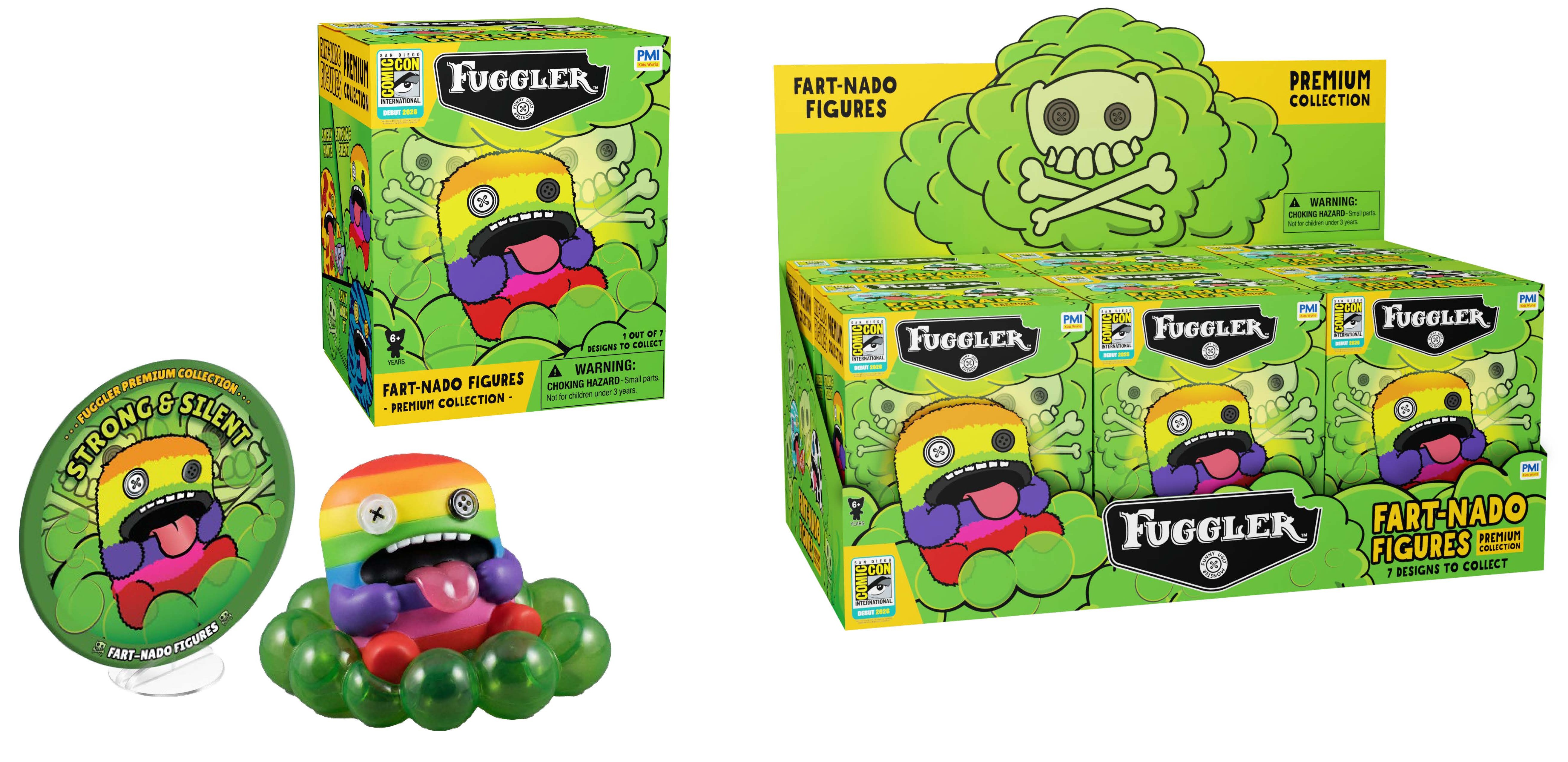 2026 SDCC Debut Fuggler "Fart-Nado" Premium Figure Blind Box