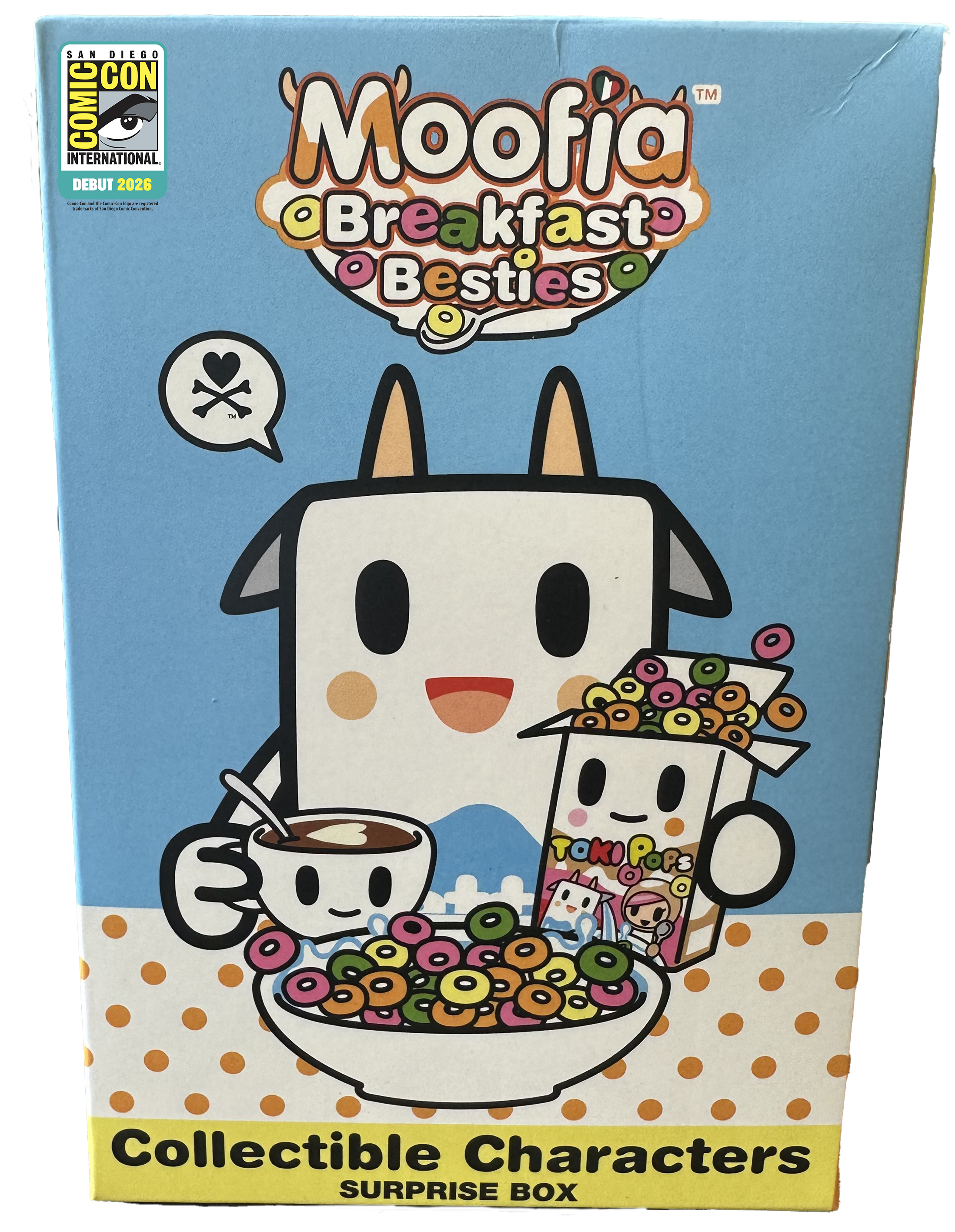 2026 SDCC Debut Tokidoki Moofia Premium Electroplated Metallic Figure Blind Box