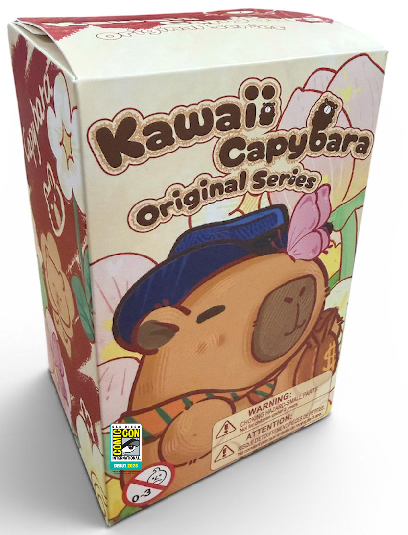 2026 SDCC Exclusive Debut Original Capybara Plush Pendant Blind Box