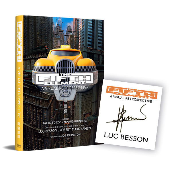 The Fifth Element: A Visual Retrospective Signed by Director Luc Besson!