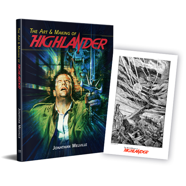The Art & Making of Highlander Signed by Director Russell Mulcahy!