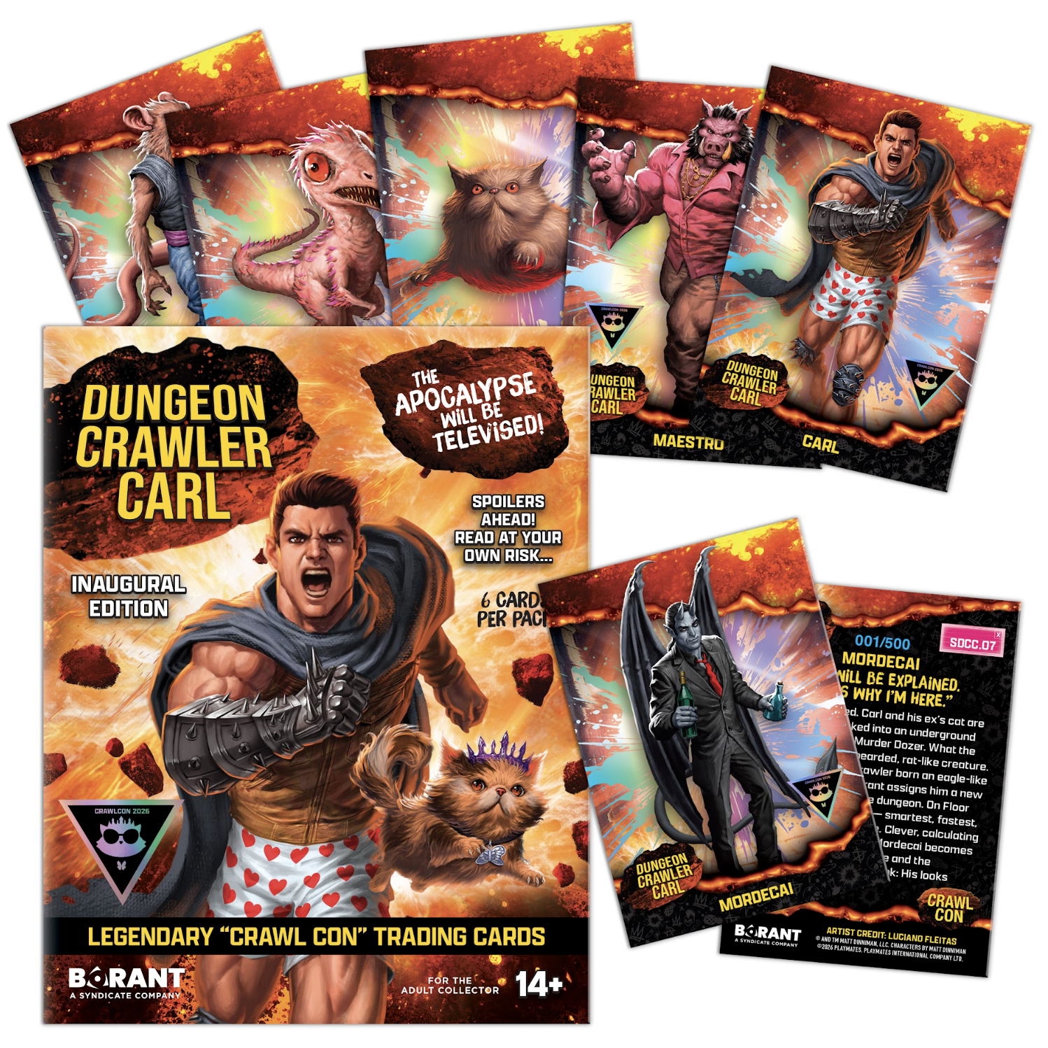 2026 Convention Exclusive Trading Cards Legendary "Crawl Con" Trading Card Pack