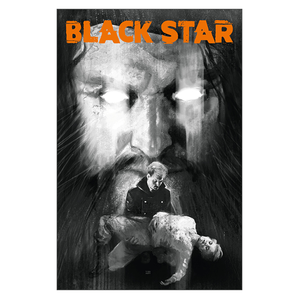 BLACK STAR #1 SDCC EXCLUSIVE MARTIN SIMMONDS INKS CARDSTOCK