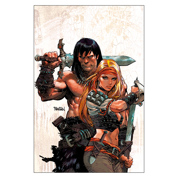 CONAN THE BARBARIAN #33 SDCC EXCLUSIVE DAN PANOSIAN VIRGIN CARDSTOCK