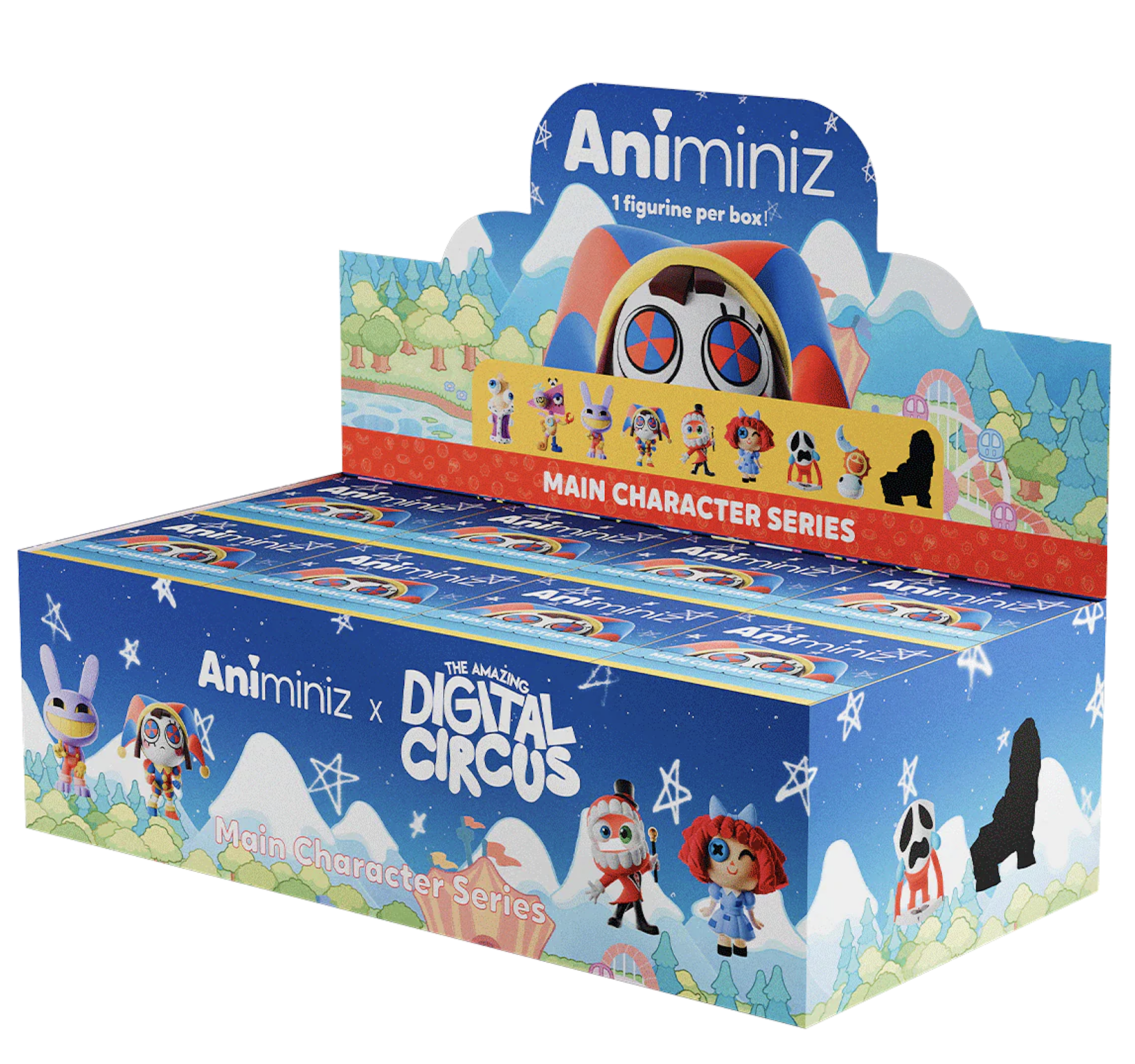 The Amazing Digital Circus Animiniz Original Series Blind Box Figure