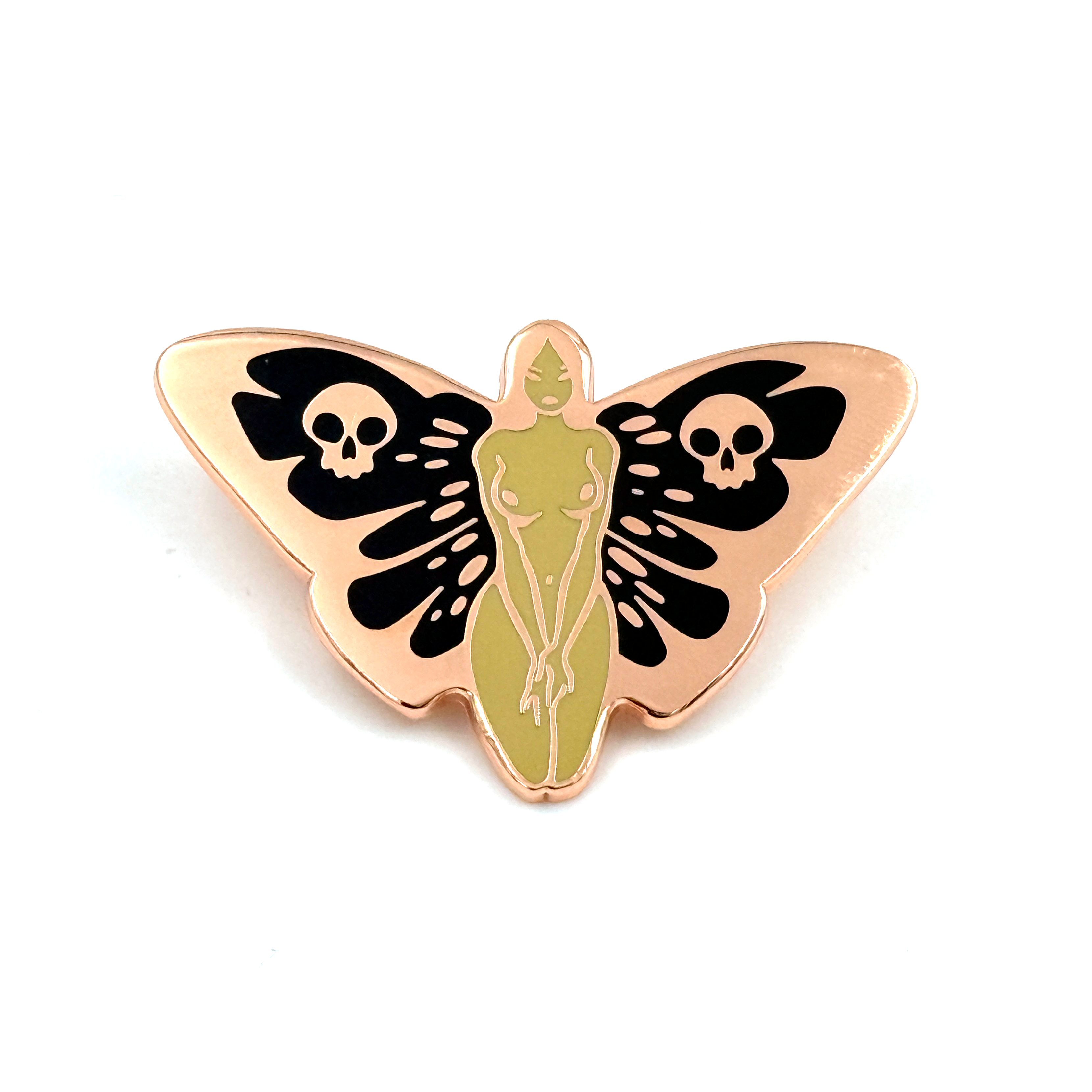 Butterfly Enamel Pin by Sveta Shubina
