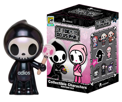 2026 SDCC Debut Tokidoki Til Death Premium Electroplated Metallic Figure Blind Box