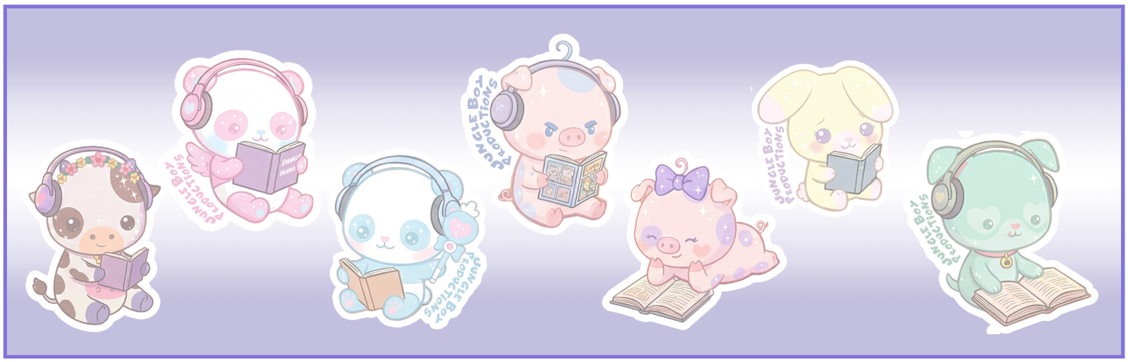 Sparkle Friends: Book Nook Sticker Collection