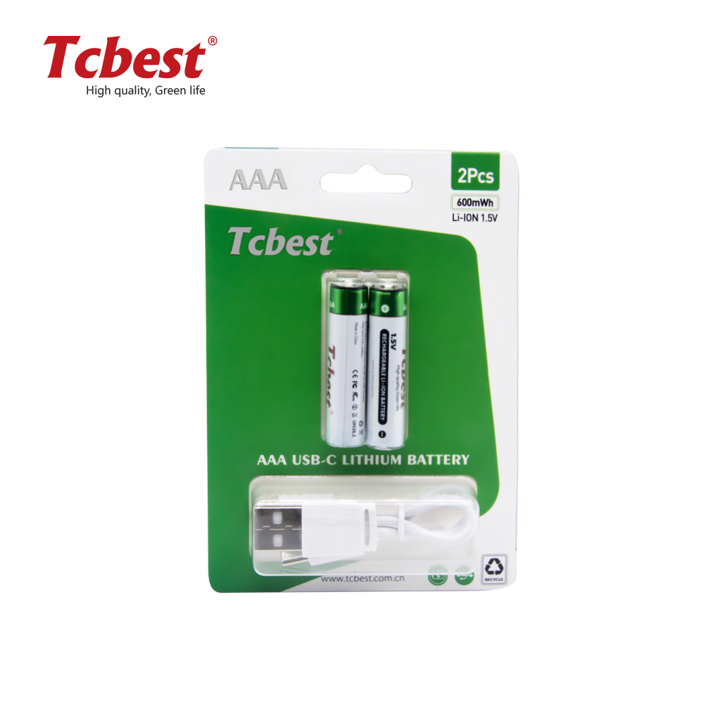 Rechargeable Lithium Type-C battery
